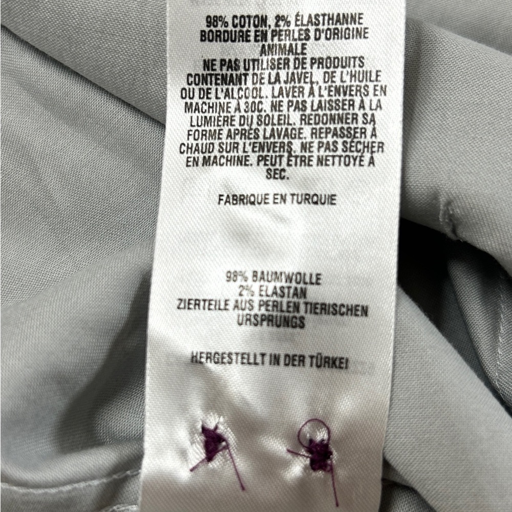 NWT TED BAKER LONDON Men’s button down dress shirt size 4 Large. - Picture 10 of 12